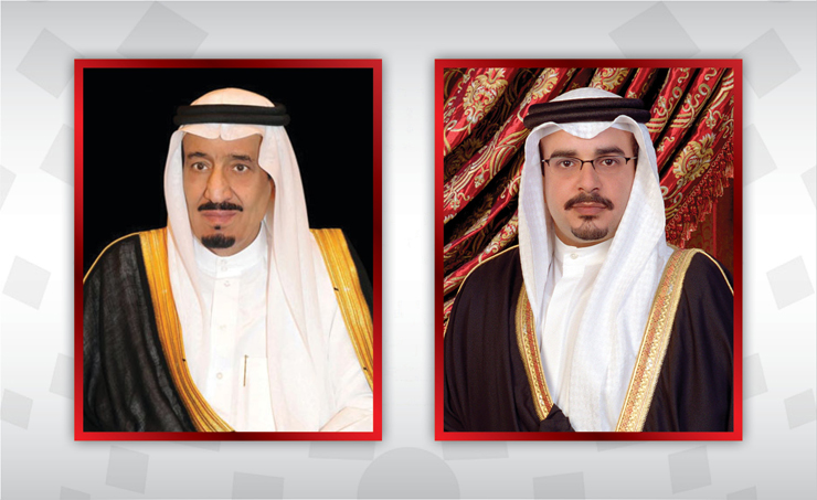 ولي العهد البحريني والملك سلمان