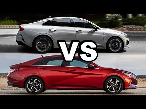 2021 Kia K5 Vs Hyundai Elantra