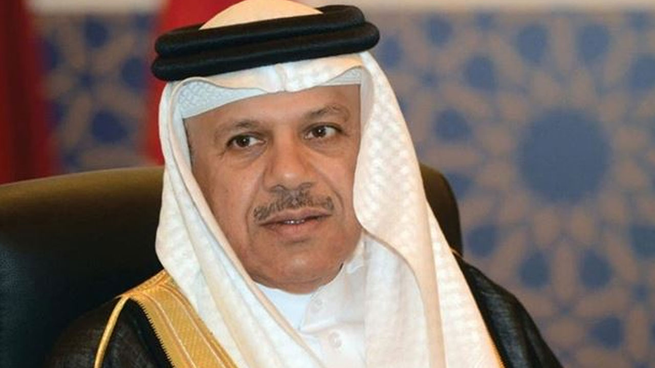 وزير خارجية البحرين عبداللطيف بن راشد الزياني