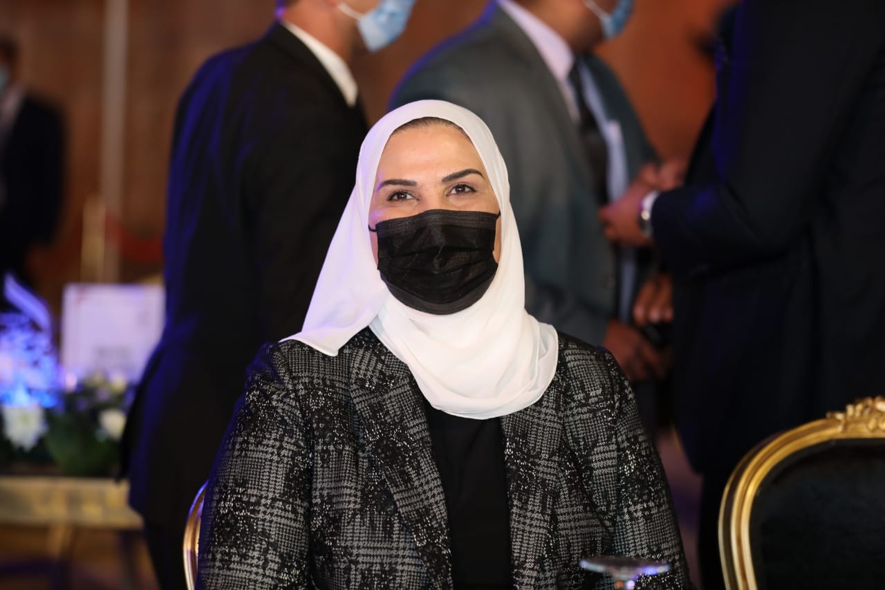 نيفين القباج وزيرة التضامن الاجتماعى