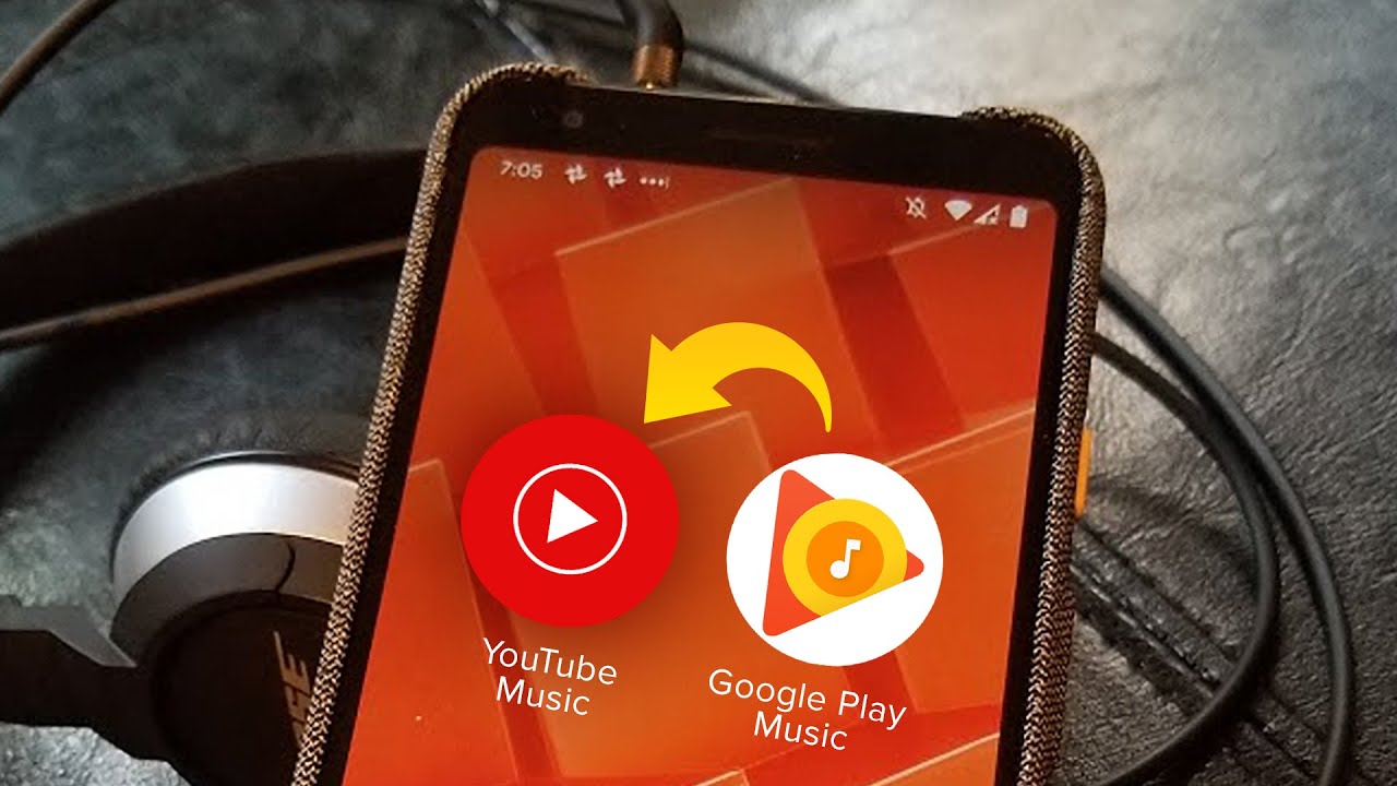 تطبيقي YouTube Music و بلاي ميوزيك