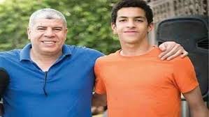 الاعلامي أحمد شوبير ونجله 