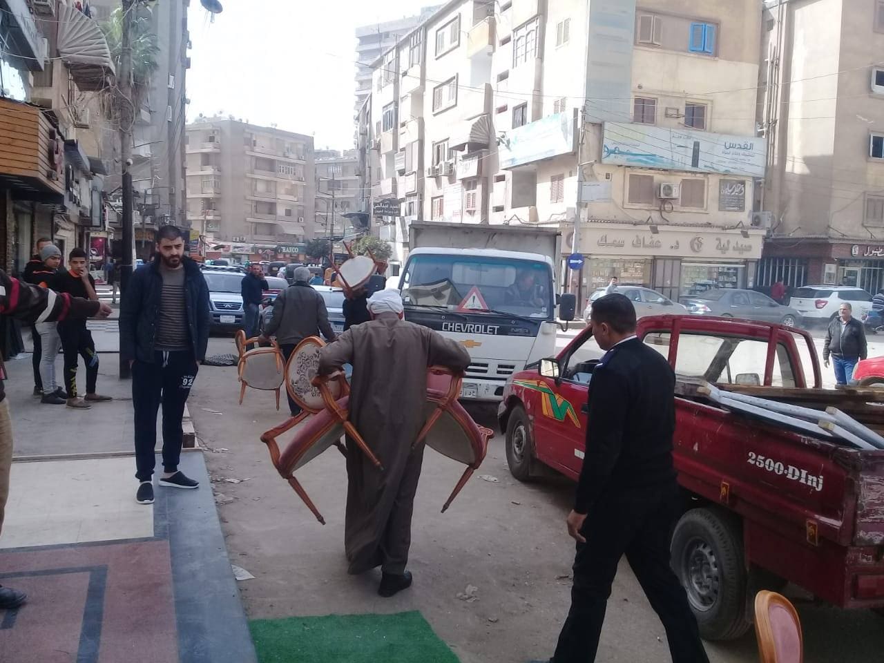 حملات الإشغالات في المحلة 