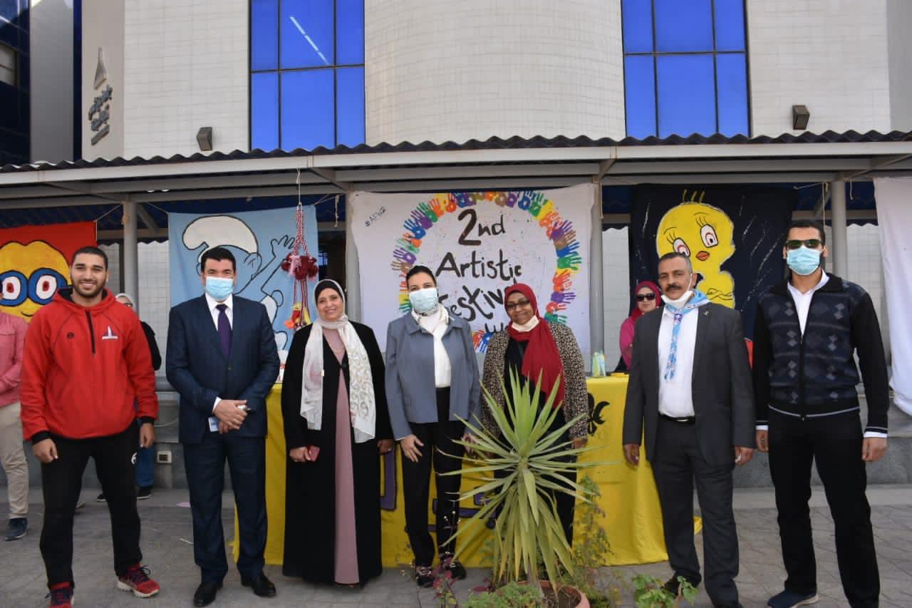 من افتتاح مهرجان كلية الصيدلة 
