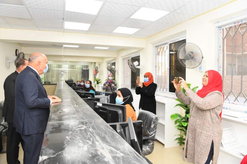 افتتاح مركز خدمة المواطنين المطور