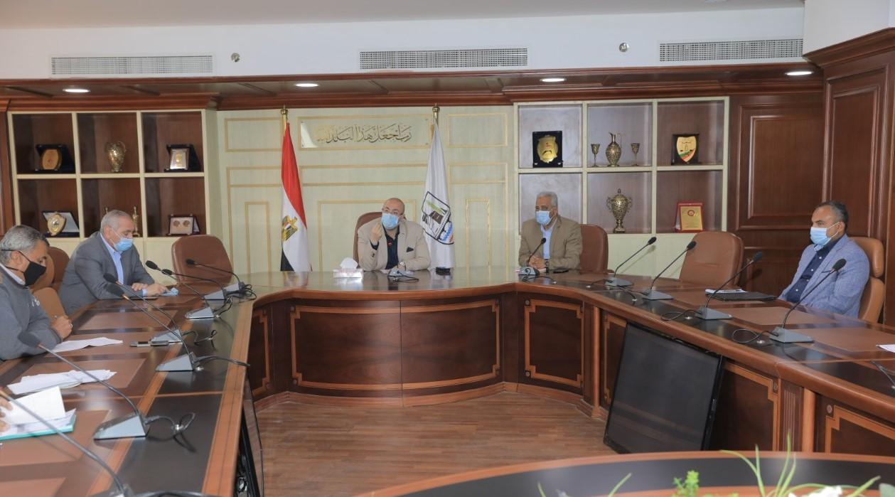 اجتماع محافظ بني سويف 