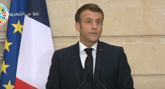 الرئيس الفرنسي 