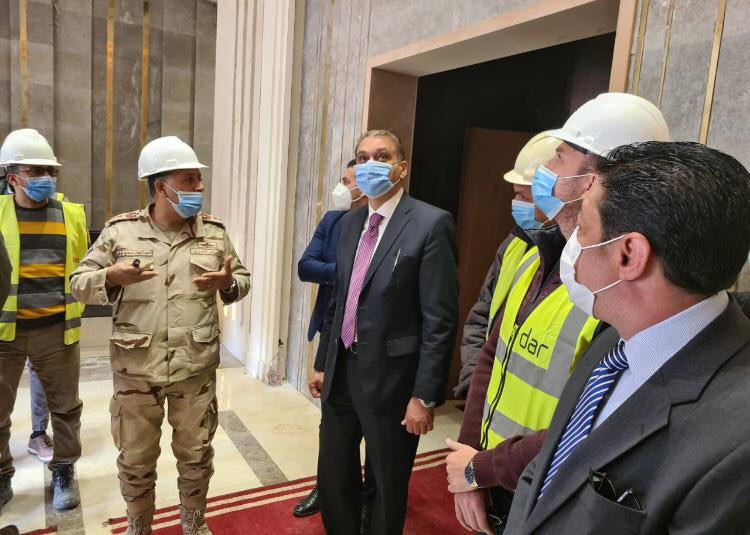 جولة تفقدية لمبنى ديوان وزارة شئون المجالس النيابية