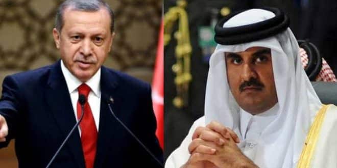 تميم بن حمد ورجب طيب أردوغان