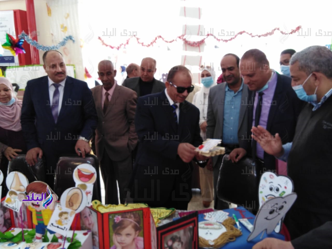  الدكتور صبرى خالد، وكيل وزارة التربية والتعليم بقنا
