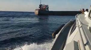 احتجاز سفينة تركية 