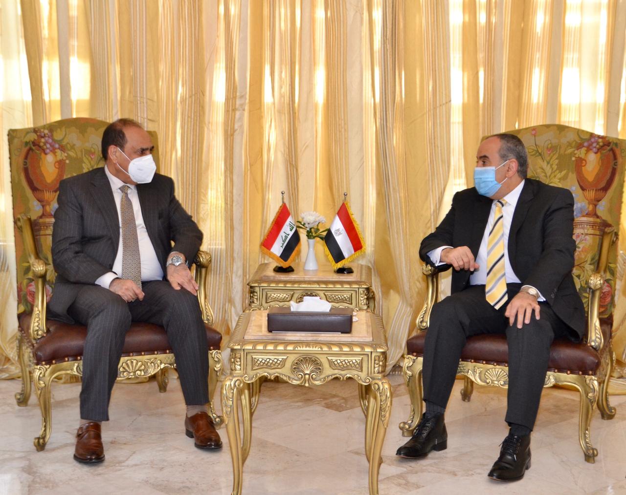 جانب من لقاء الوزيرين