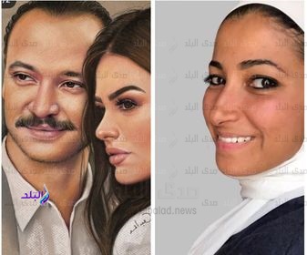 حكاية هبة أحمد مع رسم مشاهير الفن والإعلام 