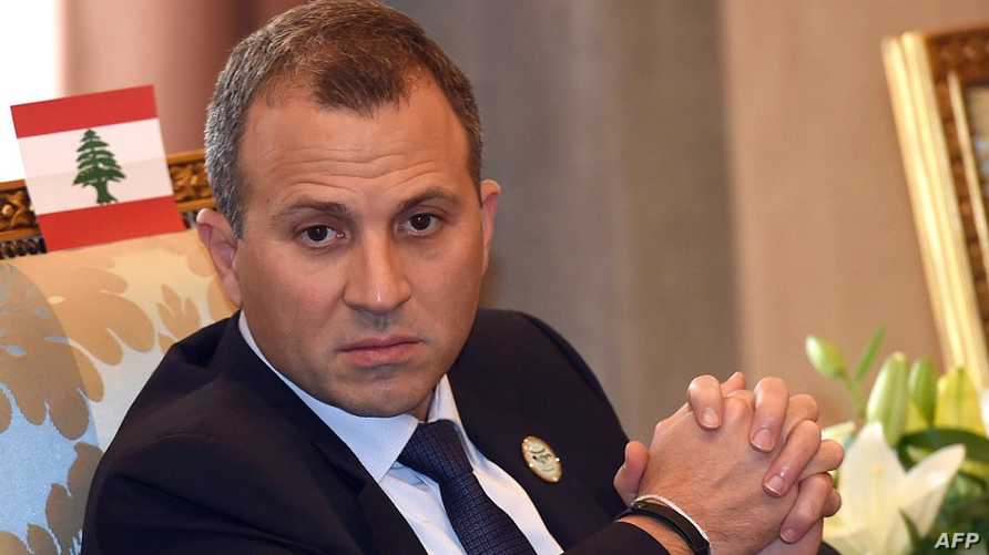 وزير الخارجية اللبناني السابق جبران باسيل