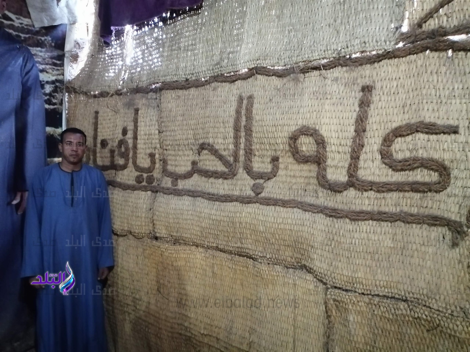 ة أحمد السنجام شاب تحدى البطالة بالفن في الحصير