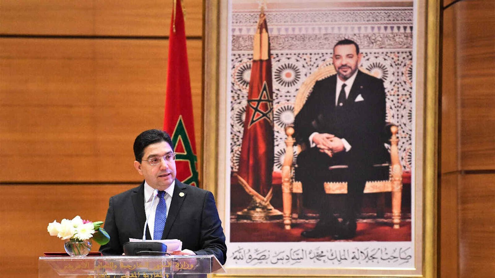 وزير الخارجية المغربي ناصر بوريطة