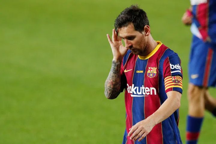 ميسي نجم فريق برشلونة