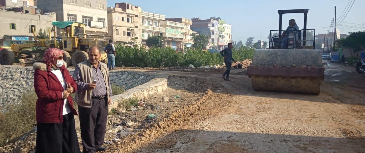  إقامة محطة رفع صرف صحي بقرية زاوية غزال بـ دمنهور