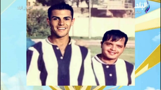 الفنان محمد هنيدي واللاعب كريستيانو رونالدو