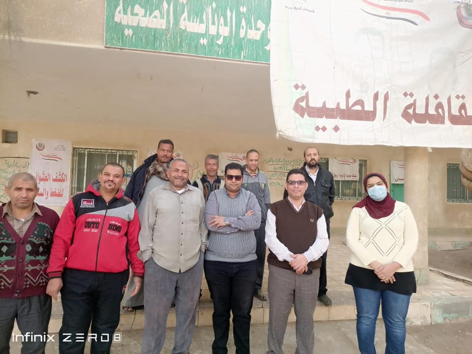 القافلة الطبية المجانية بقرية الونايسة