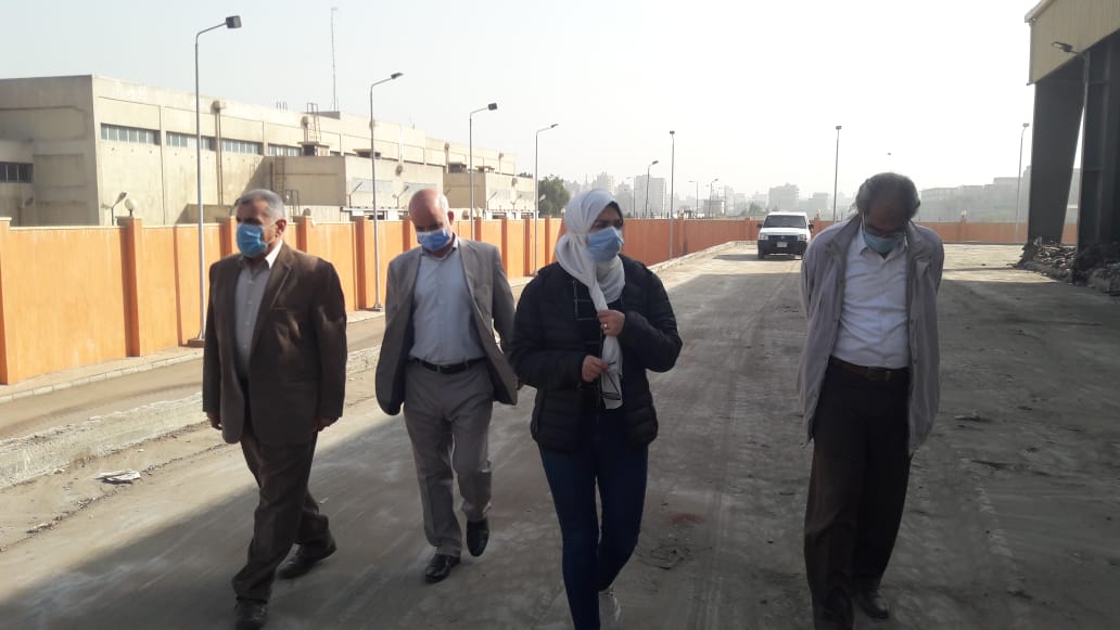 نائب محافظ القليوبية تتفقد المحطة الوسيطة بشبرا الخيمة