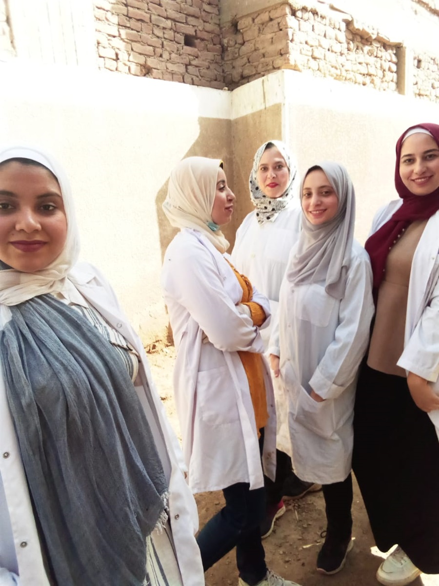 قوافل جامعة سوهاج البيطرية