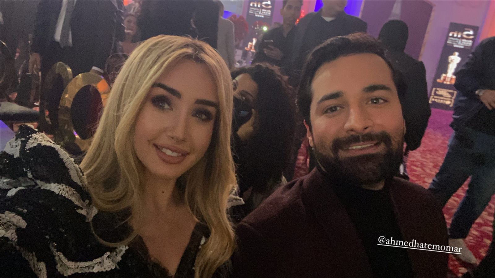 هنا الزاهد و احمد حاتم