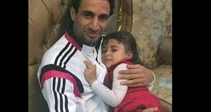 ايمن حفني وابنته