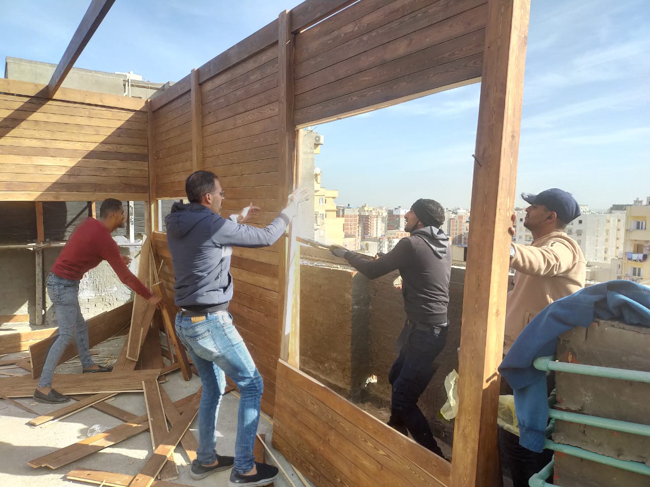 تنفيذ قرار الإزالة بالإسكندرية 