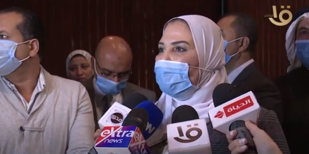 الدكتورة نيفين القباج ، وزيرة التضامن الاجتماعي