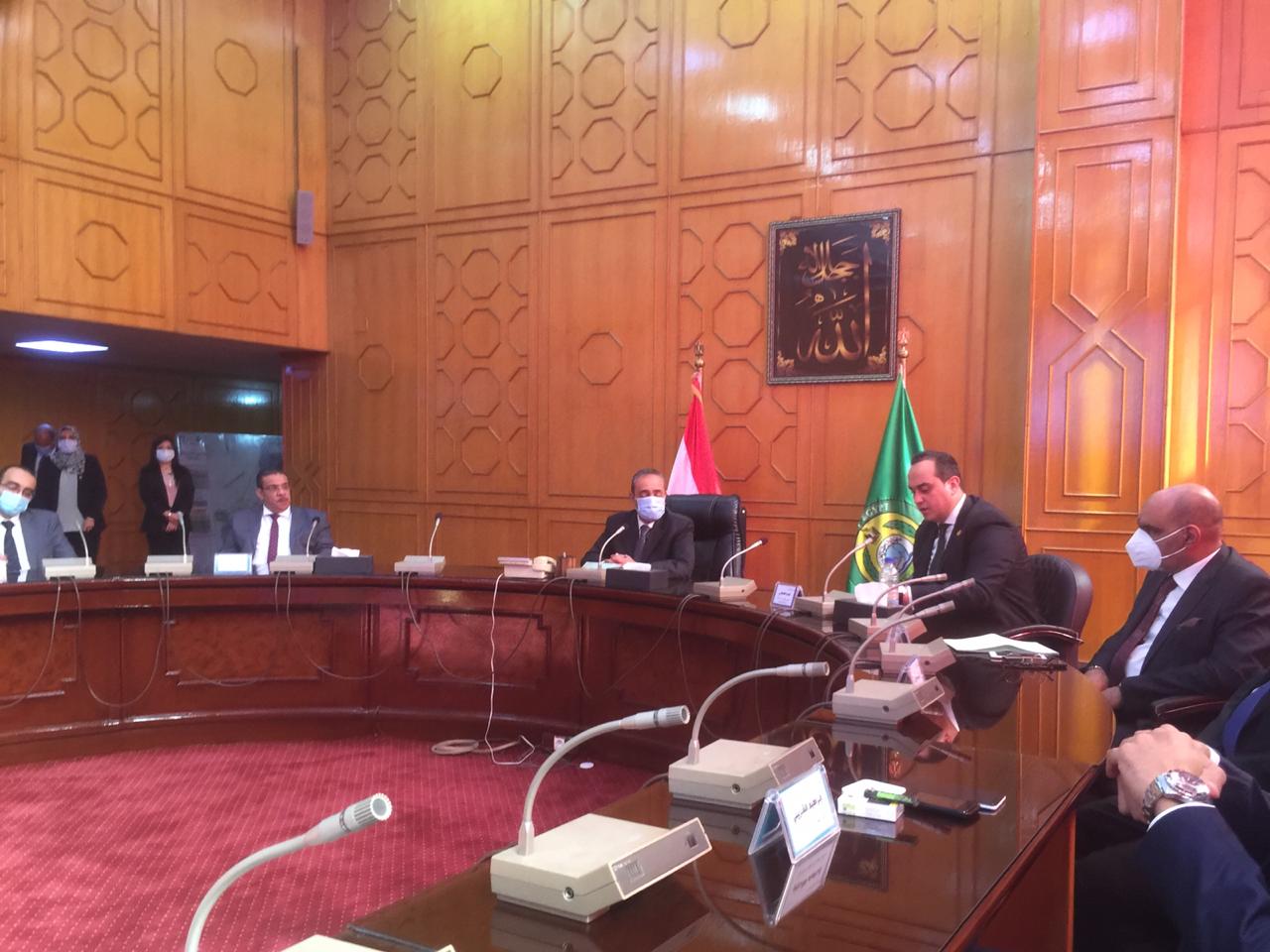 جانب من زيارة الدكتور أحمد السبكي لمحافظة الإسماعيلية