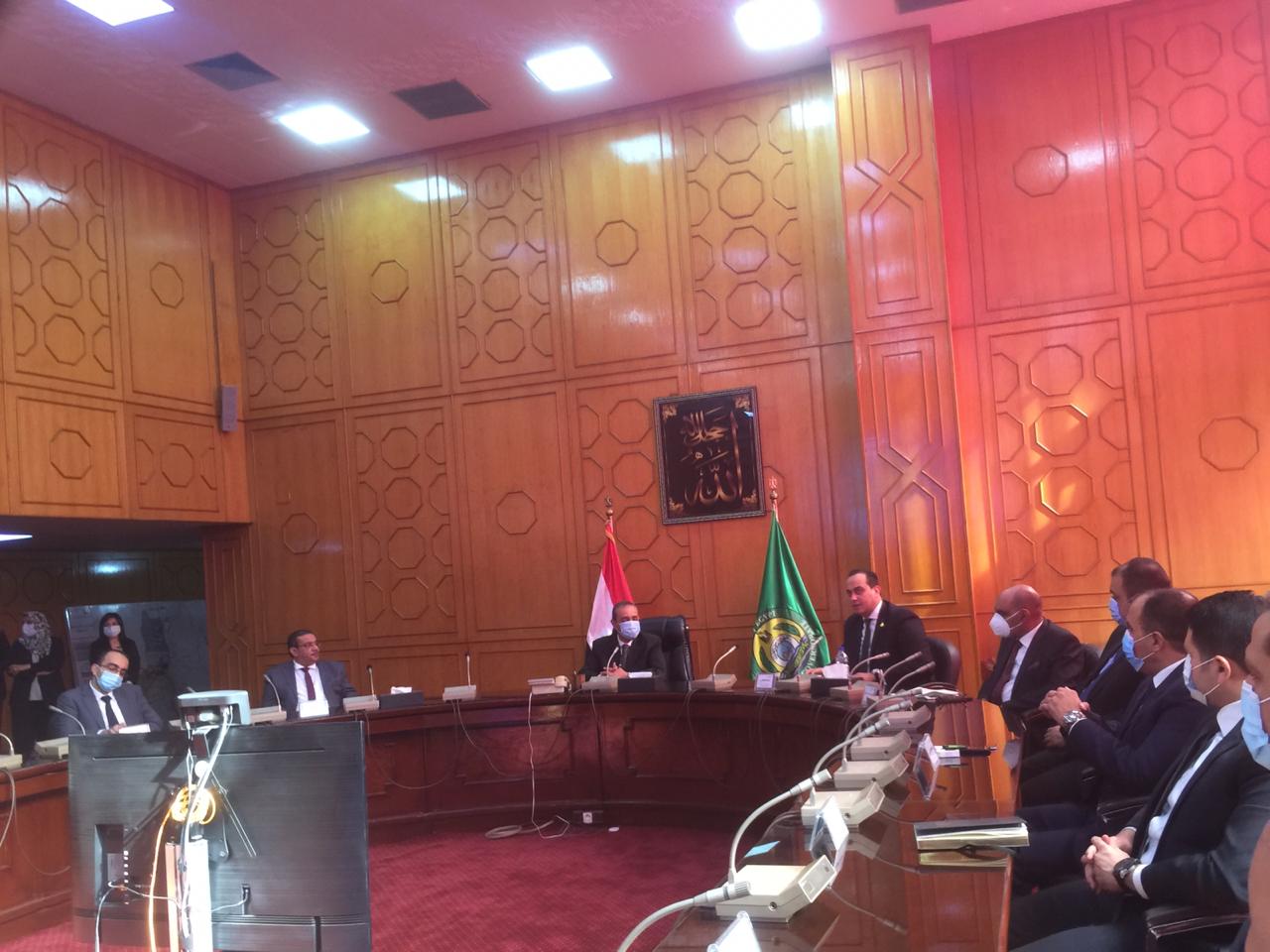 جانب من زيارة الدكتور أحمد السبكي لمحافظة الإسماعيلية