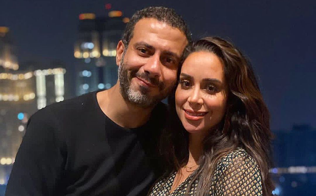 محمد فراج و خطيبته بسنت شوقي