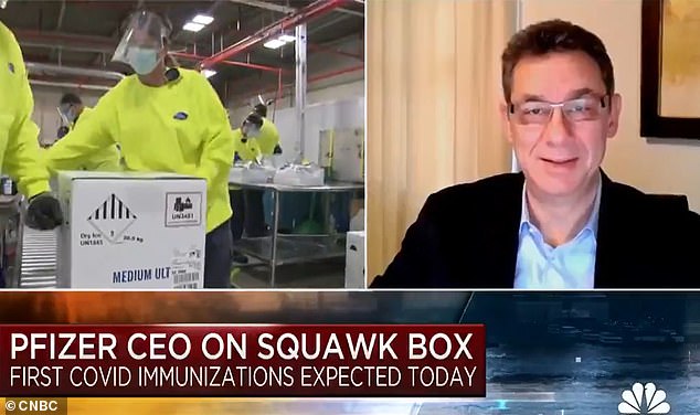 الرئيس التنفيذي لشركة فايزر