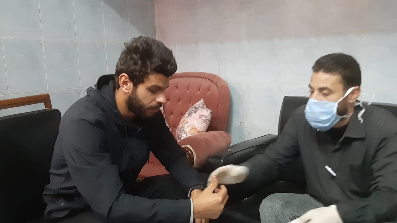 رابيد تيست للاعبي غزل المحلة