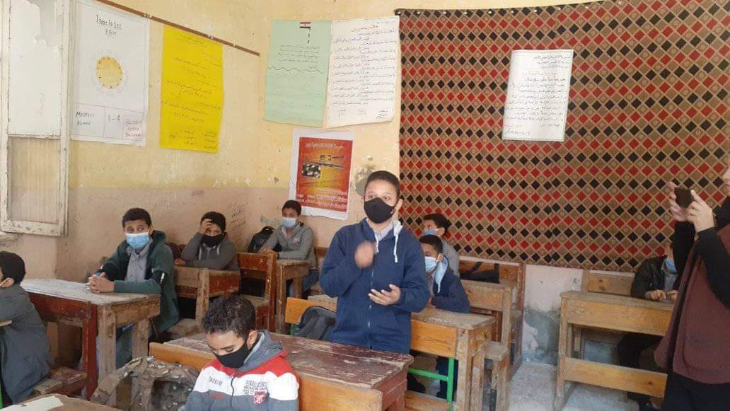 ندوة تثقيفية بمدارس الأقصر للوقاية من كورونا