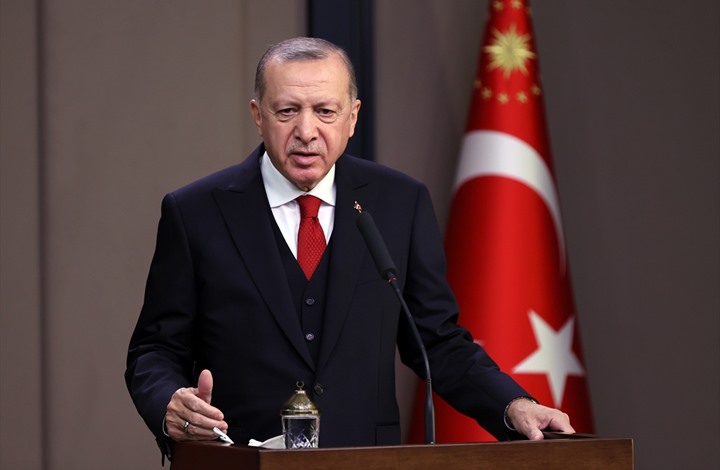 الرئيس التركي رجب طيب أردوغان