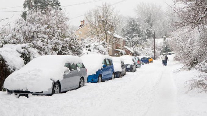 لبنان يغرق وثلوج وامطار غزيرة