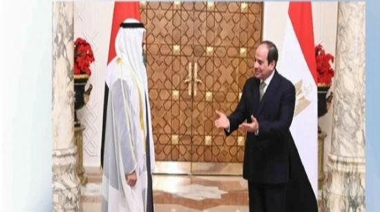  الرئيس السيسي و ولى عهد أبو ظبي