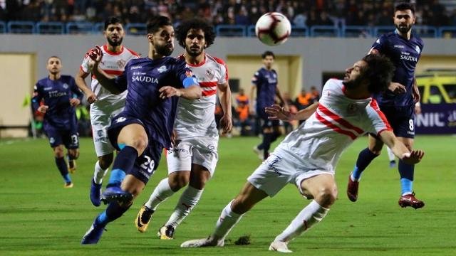 الزمالك وبيراميدز 