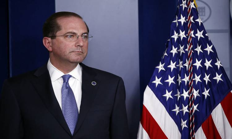 وزير الصحة الأمريكي أليكس آزار