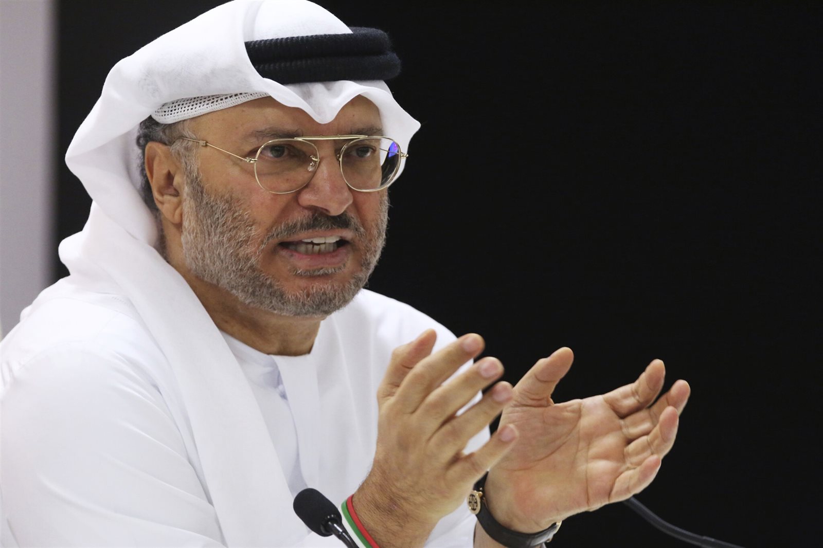 وزير الدولة الإماراتي للشئون الخارجية أنور قرقاش