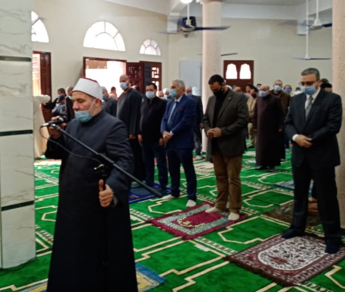 محافظ الغربية يفتتح مسجد جديد 
