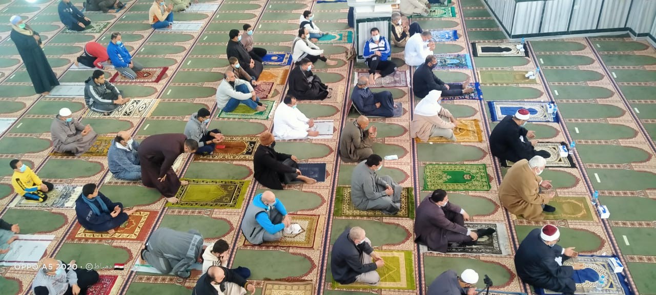 نائب محافظ دمياط خلال افتتاح المساجد الجديدة