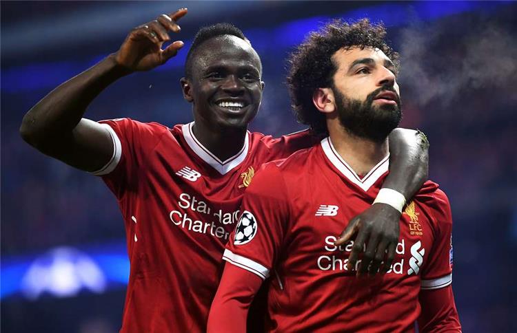 ساديو ماني ومحمد صلاح  ساديو ماني ومحمد صلاح