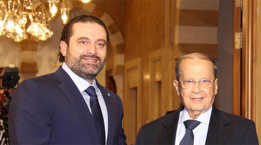 ميشال عون وسعد الحريري