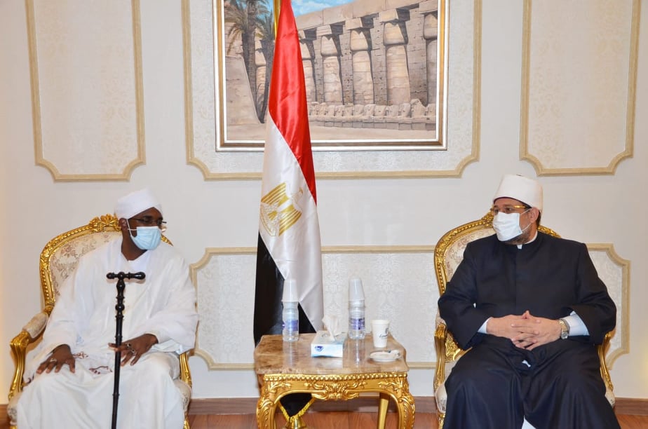 وزير الأوقاف يستقبل نظيره السوداني والوفد المرافق له