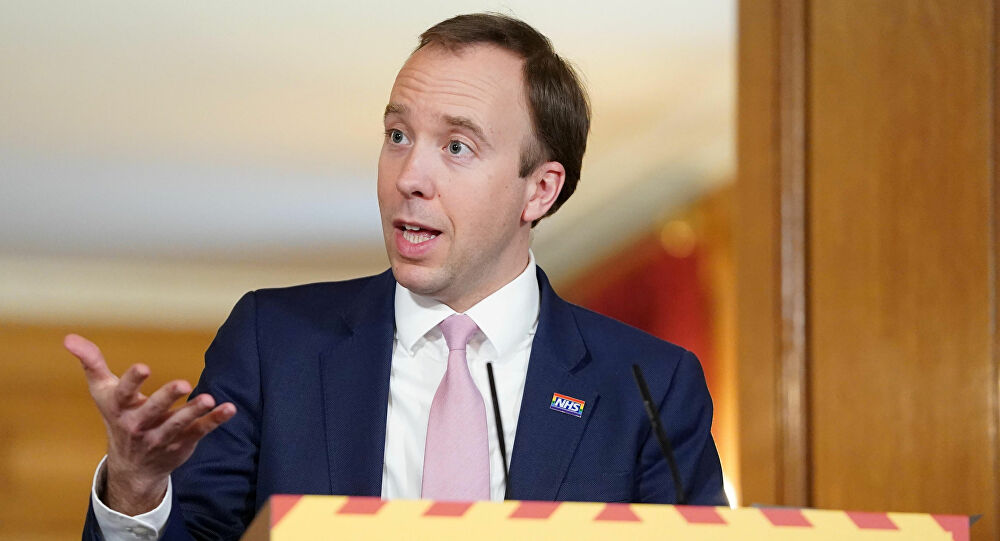 وزير الصحة البريطاني 