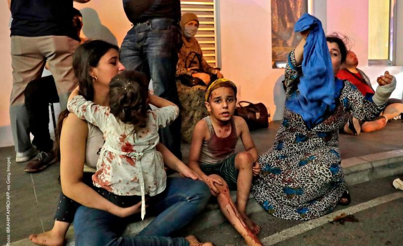 دعوات لانقاذ أطفال لبنان