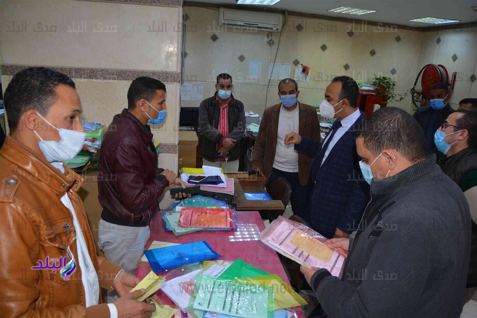 نائب محافظ المنيا يتفقد المراكز التكنولوجية